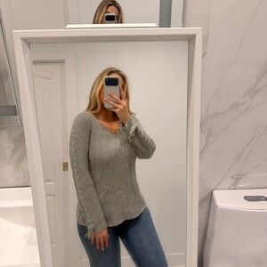 American Eagle Outfitters Gray Sweater